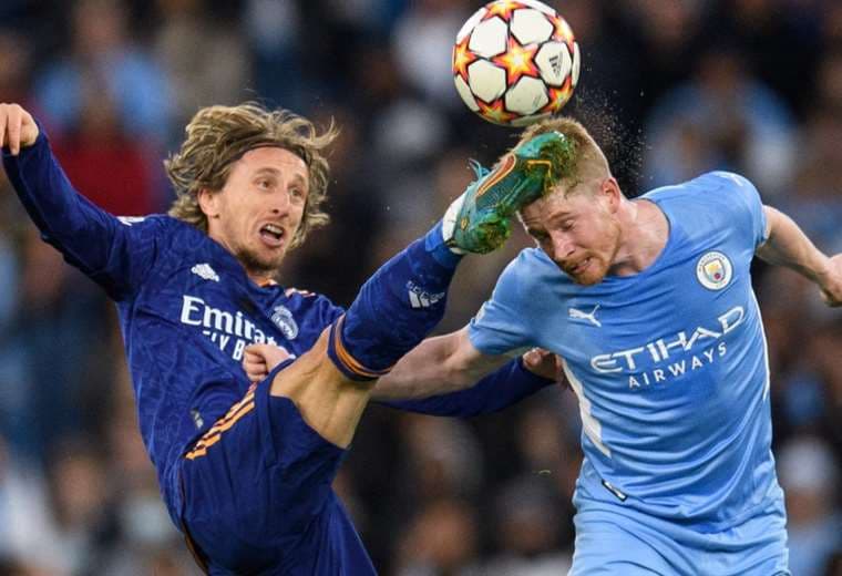 En la ida, el City y el Madrid hicieron un gran partido. Foto: AFP