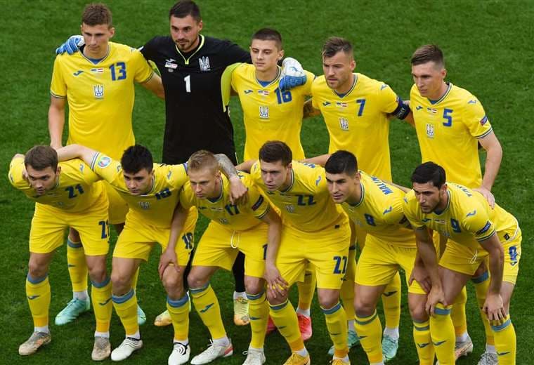 Selección de fútbol de Ucrania. Foto: Internet