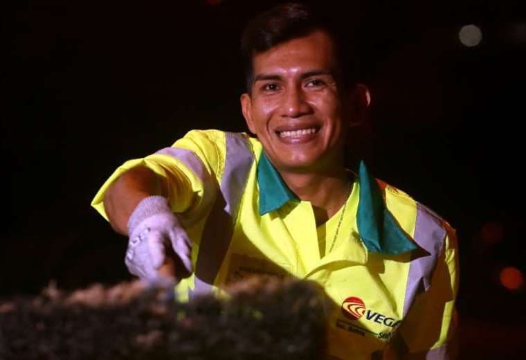 Everty se volvió viral en TikTok mostrando con orgullo su trabajo de limpieza en la ciudad