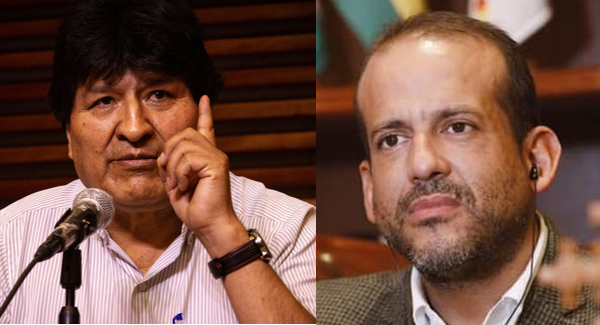 Camacho apunta a Morales como instigador de los bloqueos