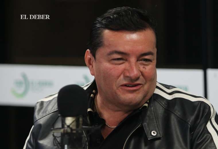 Alcalde Jhonny Fernández, en entrevista con EL DEBER RADIO/Foto: Juan Carlos Torrejón