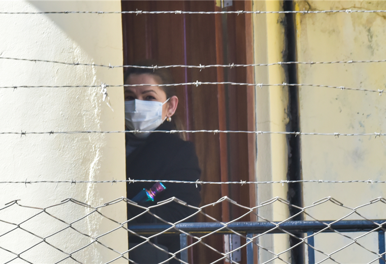 Áñez fue detenida en Trinidad y encarcelada en La Paz. Foto. Marka Registrada 