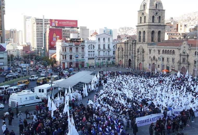 Las brigadas empezaron a movilizarse en La Paz