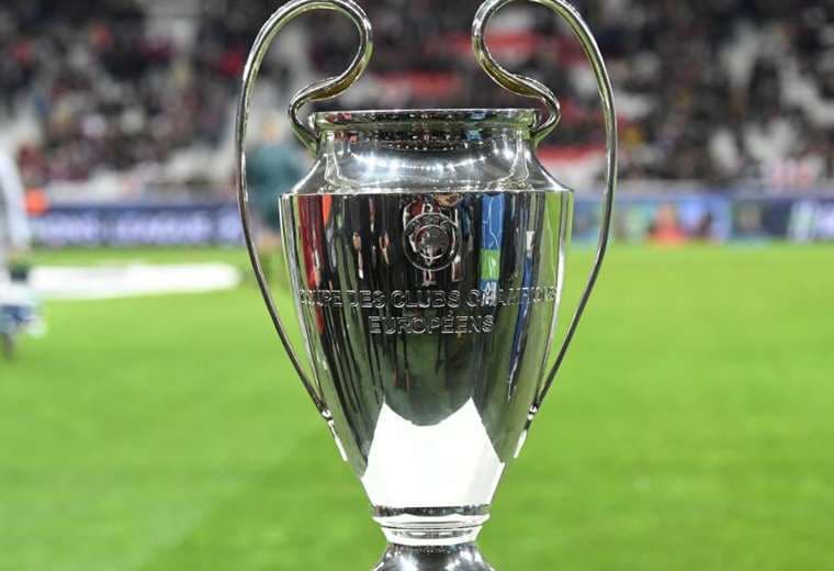 El trofeo de la Champions que está en manos de Real Madrid. Foto: Internet