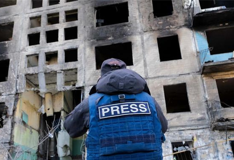 Desde que estalló la guerra muchos medios enviaron corresponsales para su cobertura. 