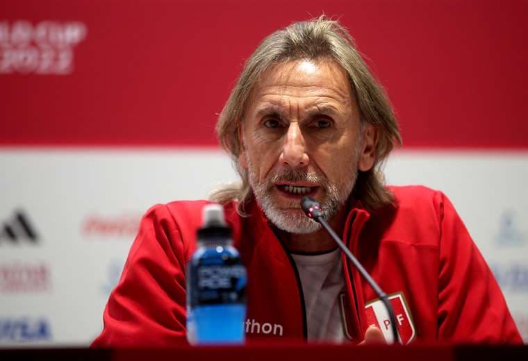 Ricardo Gareca, entrenador de la selección peruana. Foto: AFP