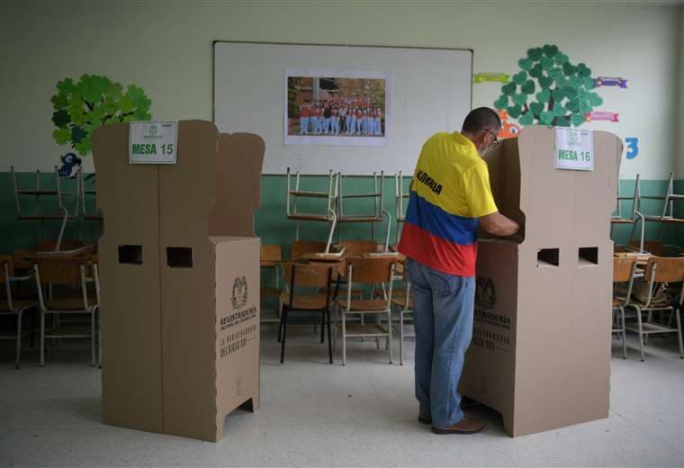 Votación en Colombia/Foto: AFP