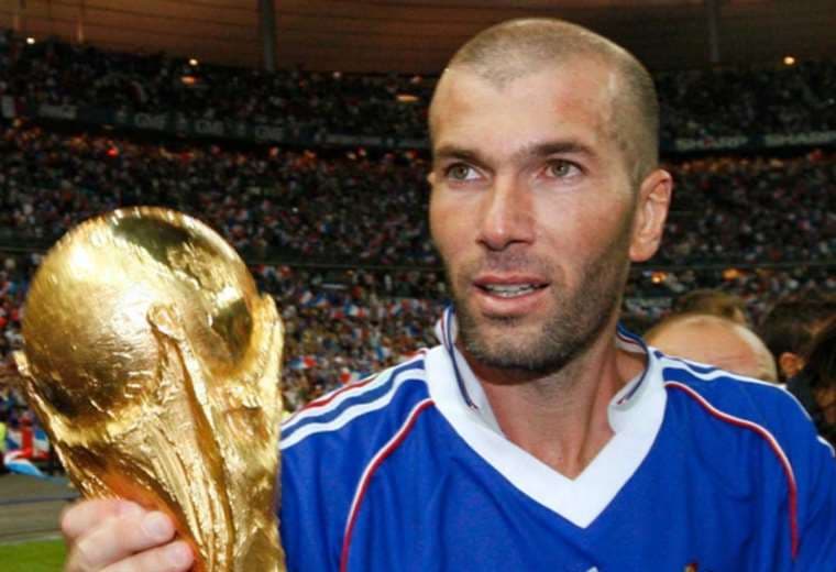 Zinedine Zidane fue campeón mundial con Francia en 1998. Foto: Internet