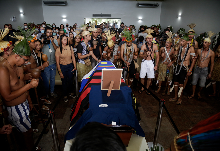 Bruno Pereira fue asesinado en la amazonia brasileña. Foto. AFP