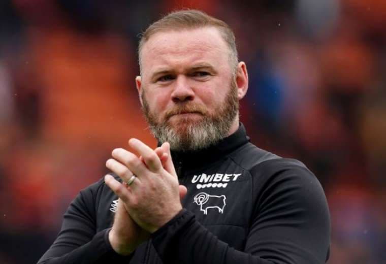 Rooney llegó al Derby County en 2020 como jugador y luego pasó a ser DT. Foto: Internet