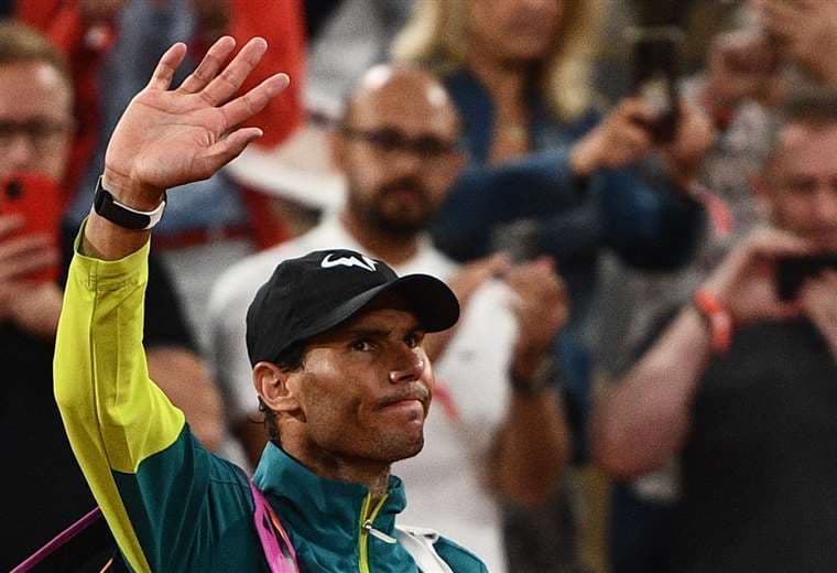 Nadal no celebró su pase a la final de Roland Garros. Foto: AFP