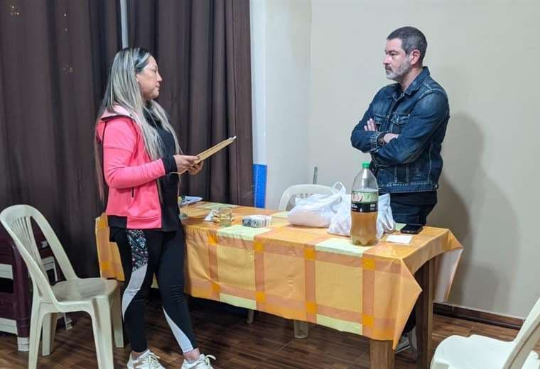 Zvonko Matkovic visitó a Milena Soto, en representación de Creemos