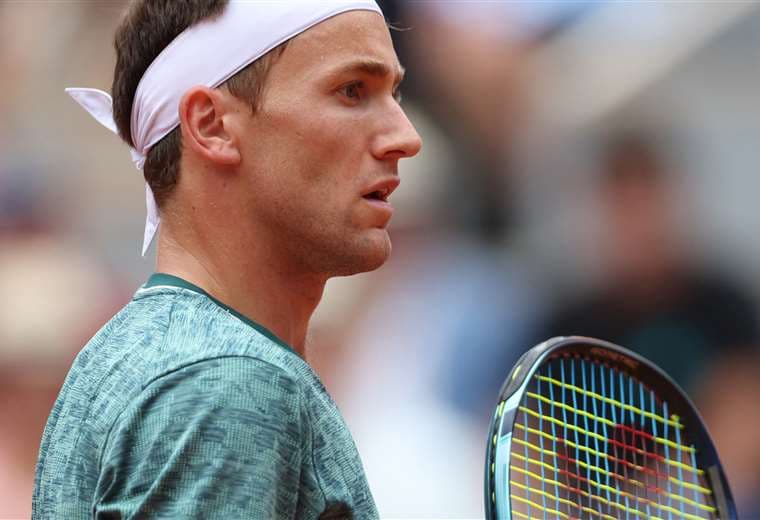 El noruego Casper Ruud jugó este domingo la final de Roland Garros. Foto: AFP