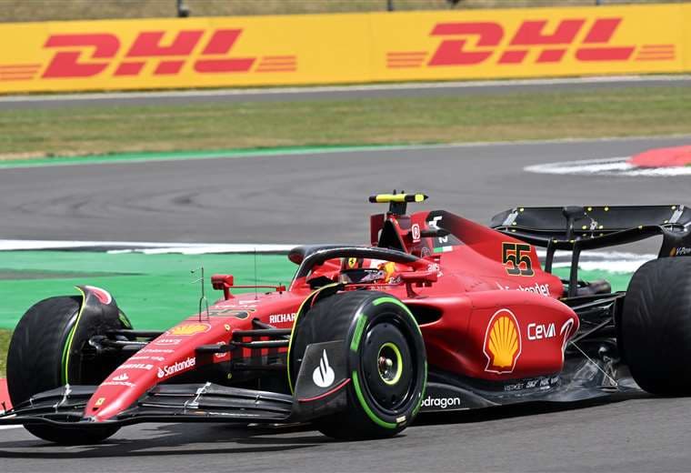 Carlos Sainz, piloto español de Ferrari. Foto. AFP