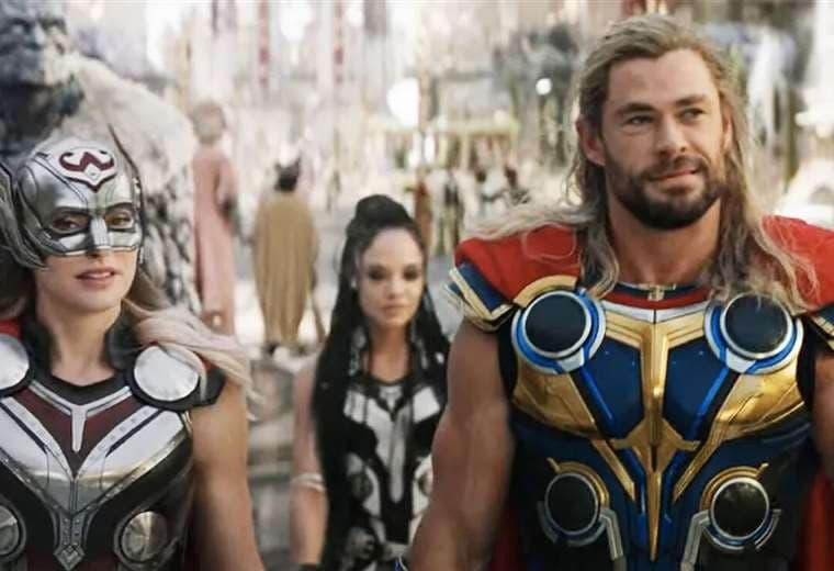 Escena de "Thor: Amor y trueno"