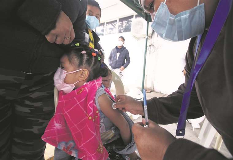 Autoridades sanitarias señalan que continúa baja la cobertura de vacunación en los escolares / Foto: Jorge Ibáñez