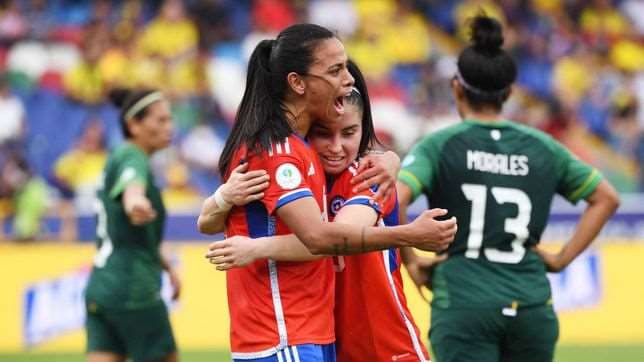 Chile goleó a Bolivia en la Copa América Femenina