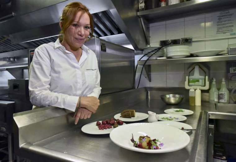 La colombiana Leonor Espinoza le da una mirada distinta a la gastronomía AFP