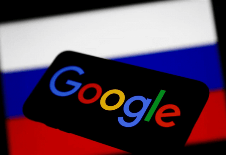 Rusia sanciona a Google por noticias sobre Ucrania