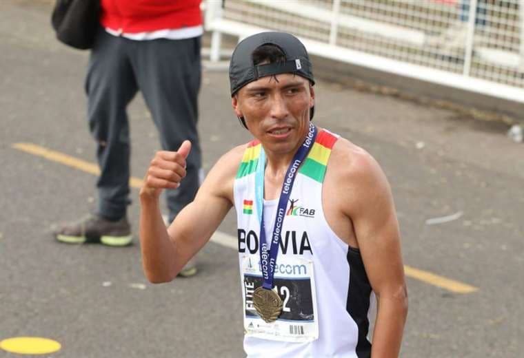 Hector Garibay, atleta boliviano