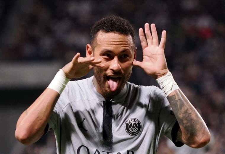 Neymar marcó dos goles en este encuentro. Foto: AFP