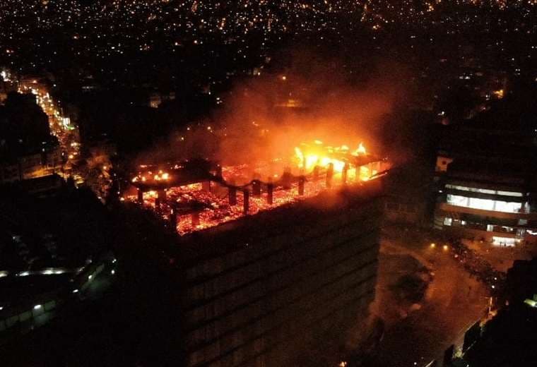Incendio en La Paz I APG Noticias.