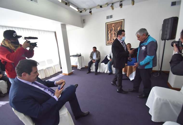 Reunión de alcaldes en La Paz I APG Noticias.
