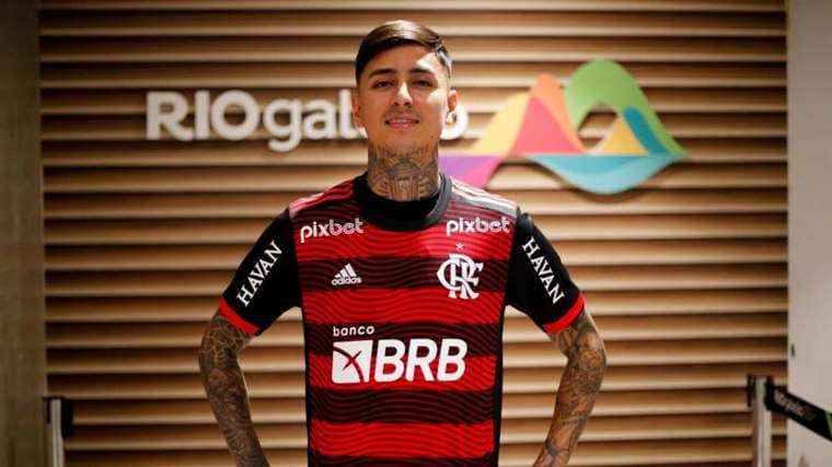 Erick Pulgar, jugador de Flamengo