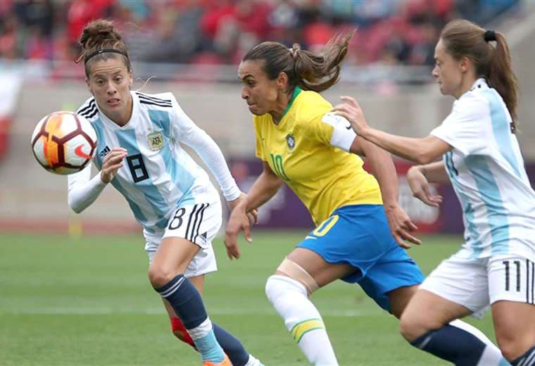 Brasil y Argentina chocarán en la Copa América femenina. Infobae