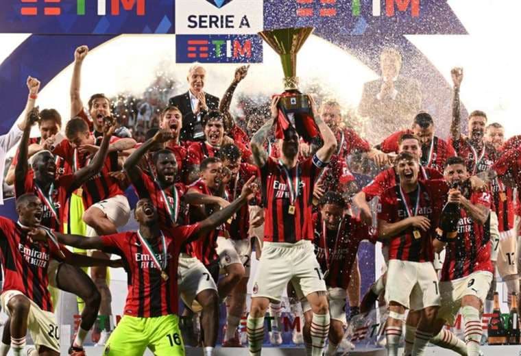 El Milan es el actual campeón de la Serie A. Foto: Internet
