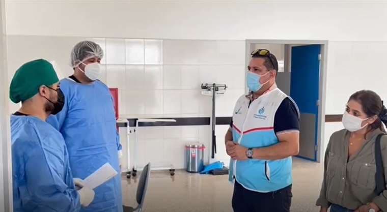 Secretario de Salud visitó a pacientes con viruela del mono/Captura de video