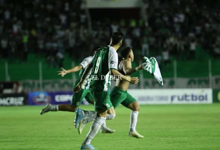 Henry Vaca festejó con un golazo la victoria a Tomayapo. JC Torrejón