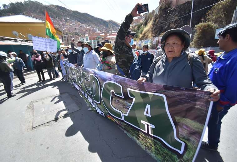 Marcha de cocaleros en La Paz I APG Noticias.
