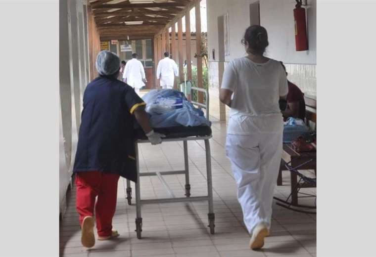 Paciente con rabia en el hospital Roberto Galindo/ Foto: Pando Informa 