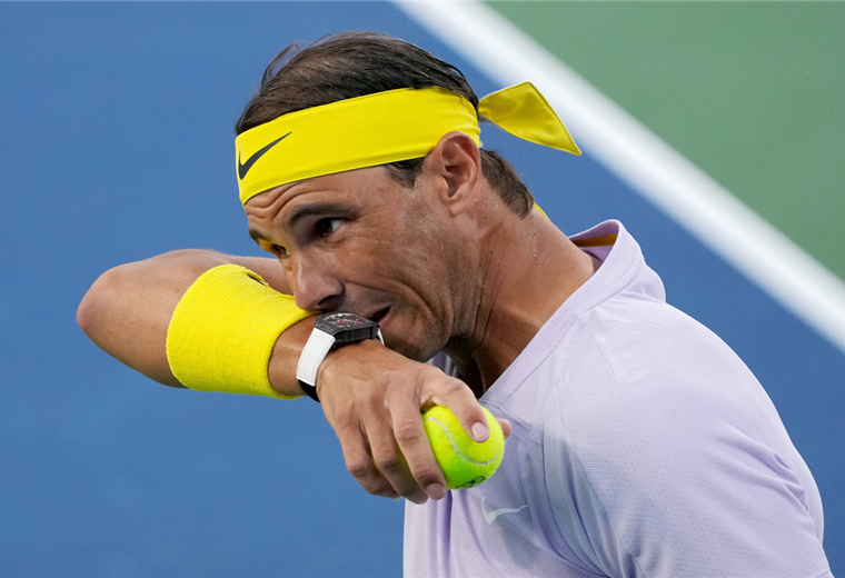 Rafael Nadal, eliminado de Cincinnati. Foto. AFP