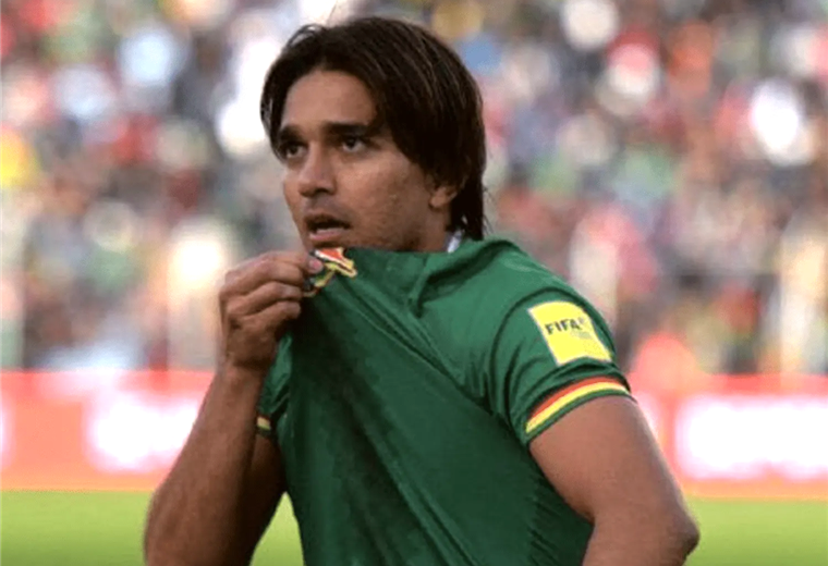 Marcelo Martins, capitán de la selección boliviana. Foto. Internet
