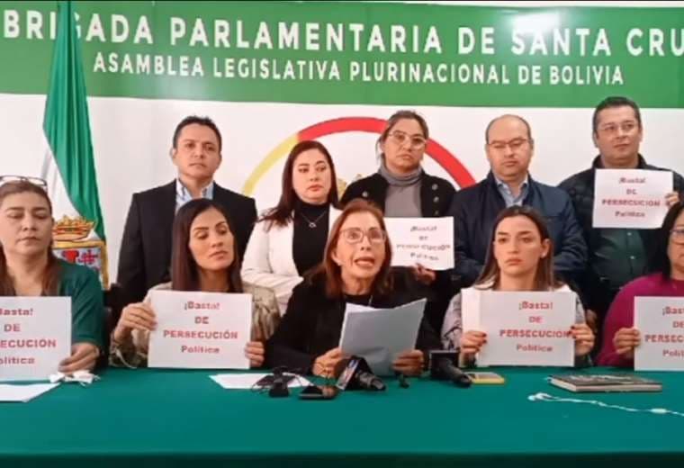 "Basta de persecución política", el pedido de los parlamentarios 