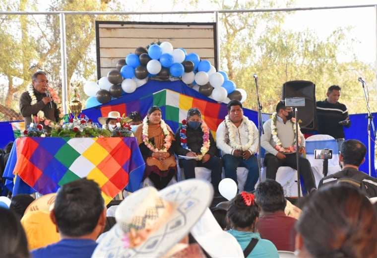 El vicepresidente estuvo en Cochabamba. Foto: Vicepresidencia