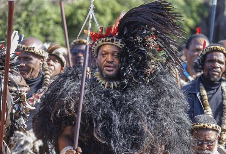 Misuzulu Zulu, rey zuló de Sudáfrica/Foto: AFP
