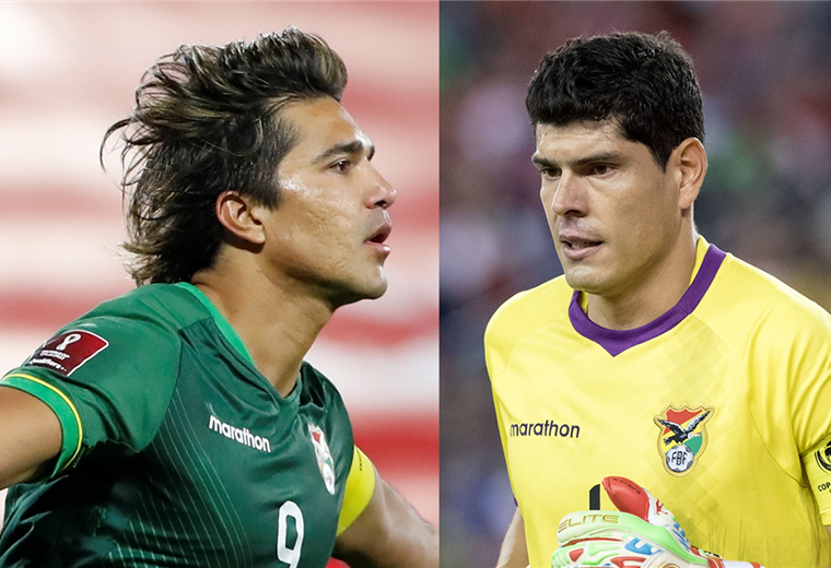 Martins y Lampe, dos referentes de la selección boliviana. Foto. Internet 