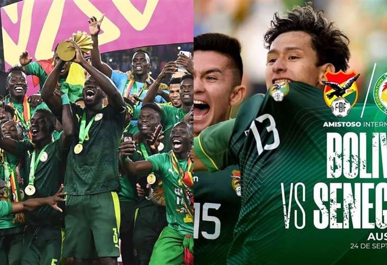 Bolivia y Senegal se verán las caras en un amistoso