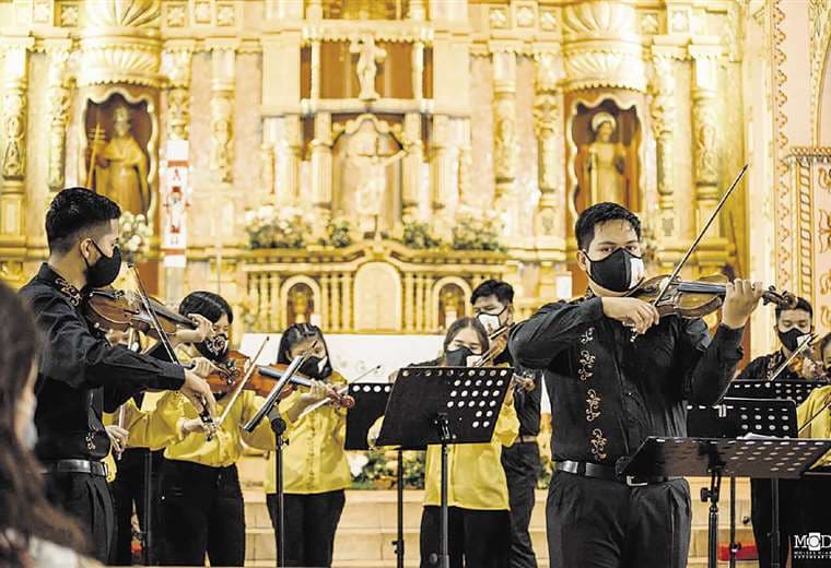 Los templos cruceños se llenan de música barroca por cuatro días