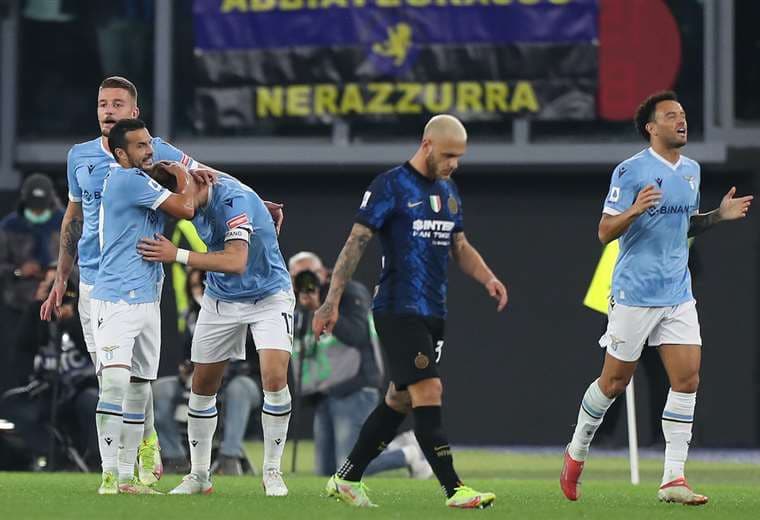 Lazio venció al Inter por la fecha 3 de la Serie A