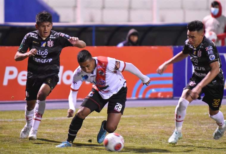Nacional Potosí recibió a Independiente. AFP