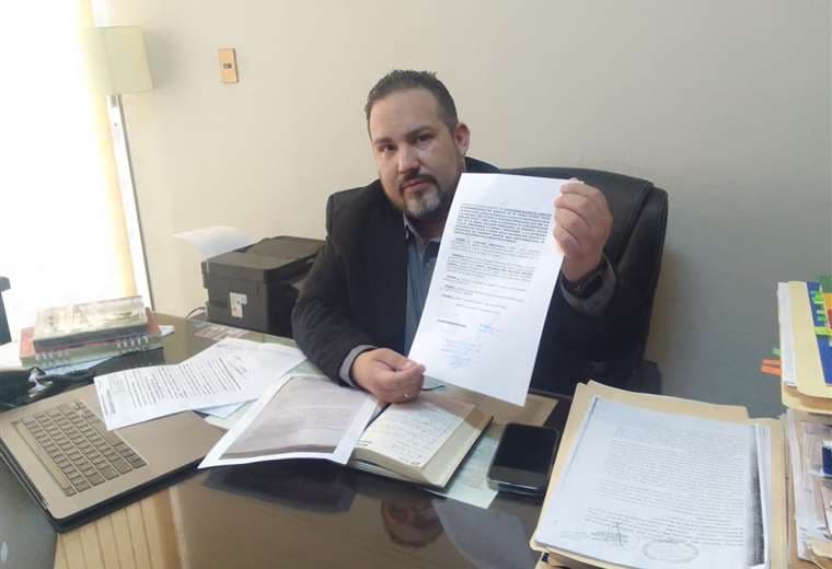 El abogado Diego Coímbra presentó una acción de libertad a favor del exprefecto.