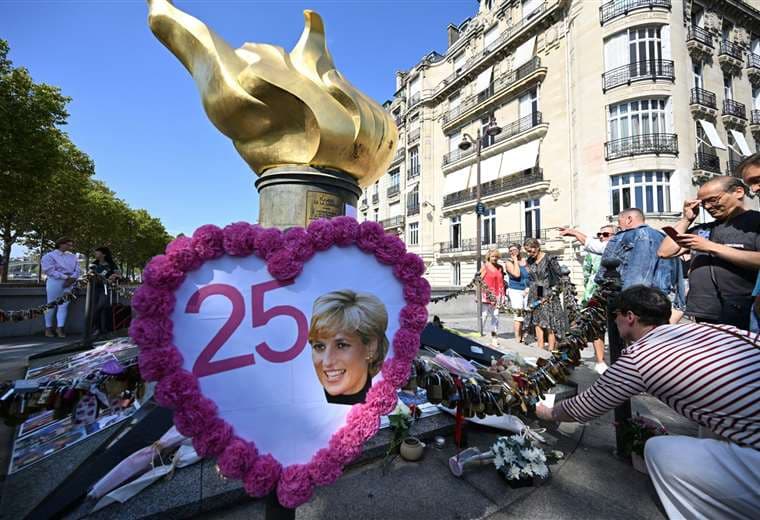 Homenajes a la princesa Diana en el 25.º aniversario de su muerte