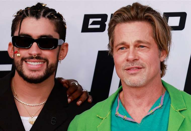 Bad Bunny y Brad Pitt se unen en Bullet Train