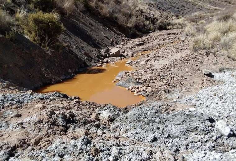 El colapso del dique de colas en Agua Dulce.