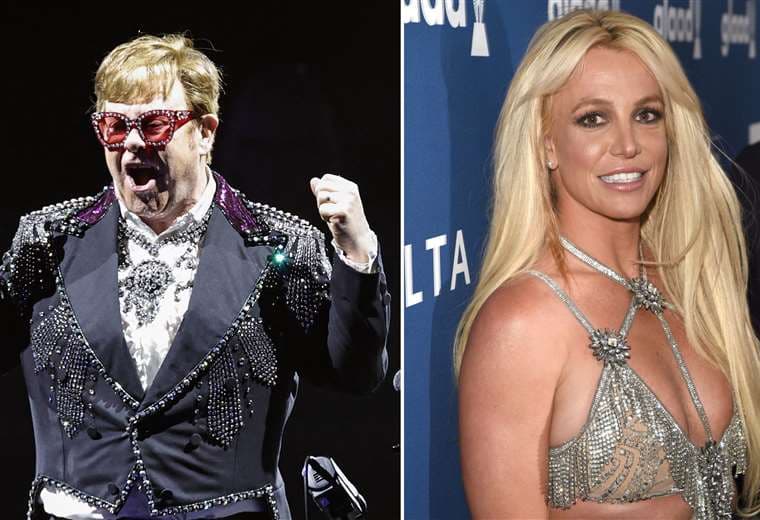 Elton John y Britney Spears