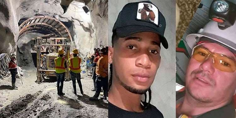 Los dos mineros atrapados en República Dominicana